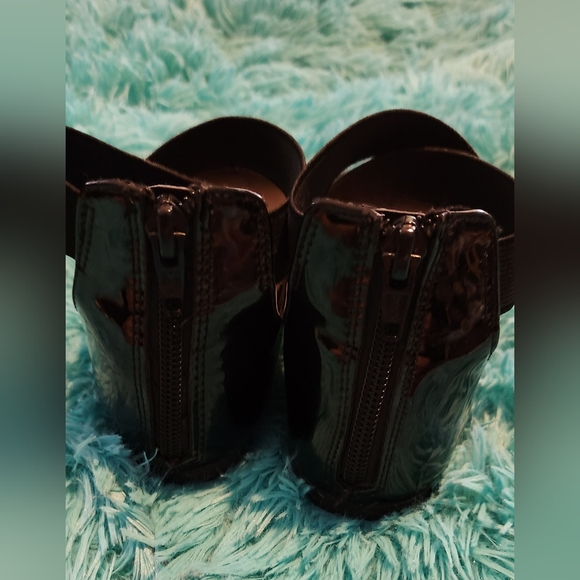 WONDER NATION GIRLS ANKLE STRAP Casual  Ballet Shoes - Picture 4 of 5